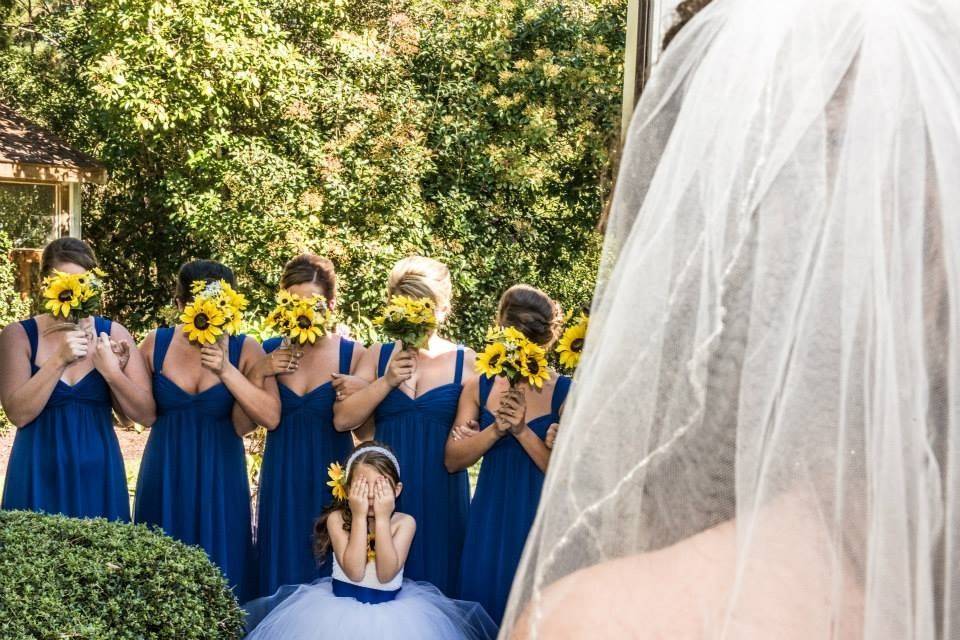 beauty and the beast bridesmaid dresses