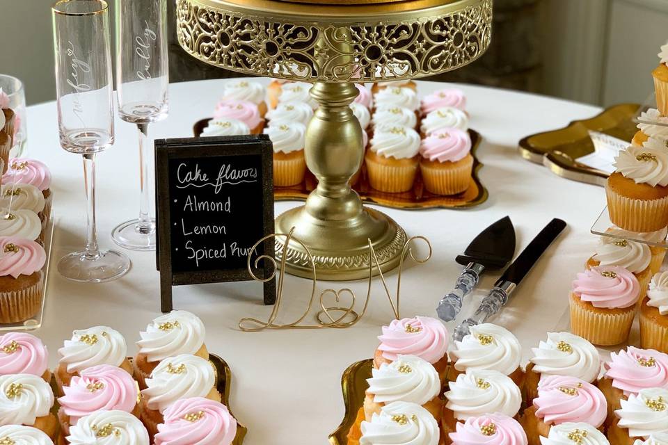 Blush and Cupcakes