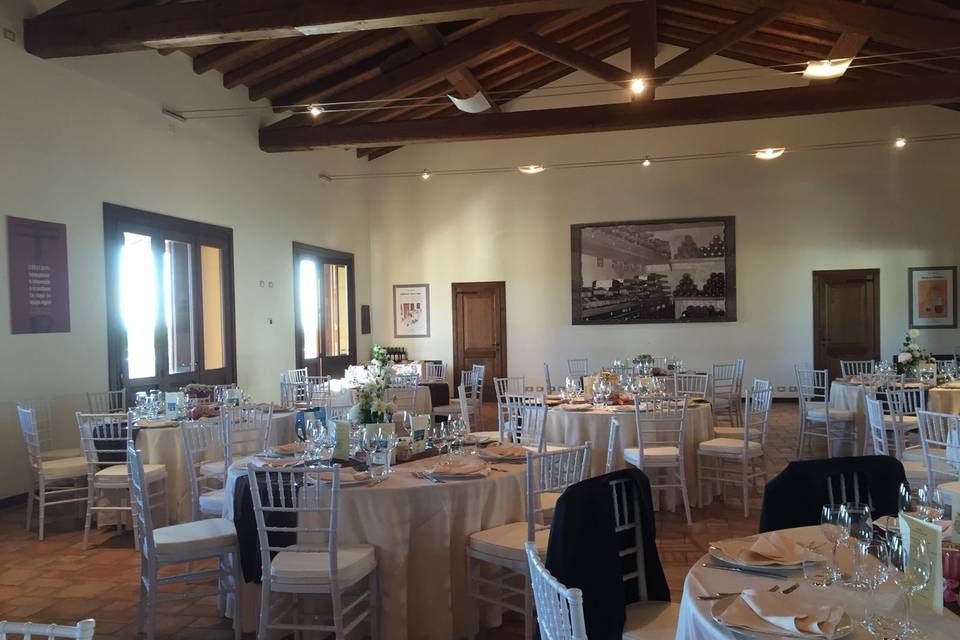 Elegant Setup Italian wedding