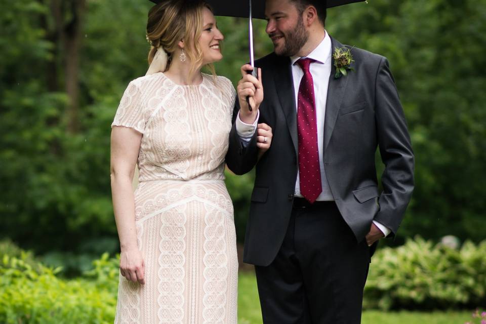 Minneapolis Rainy Wedding