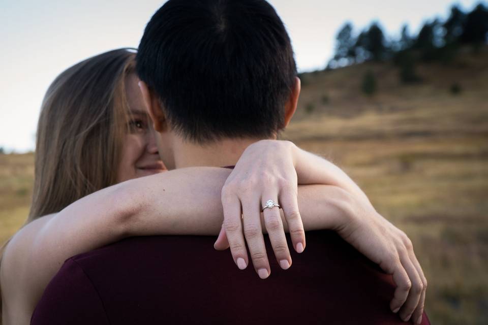 Boulder Flatirons Engagement