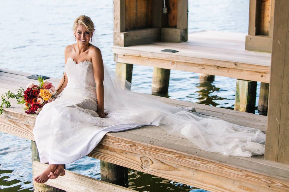 Bride's portrait