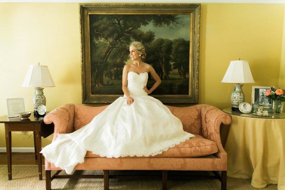 Bride's portrait