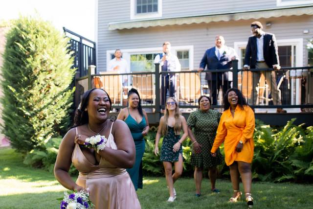 Backyard wedding