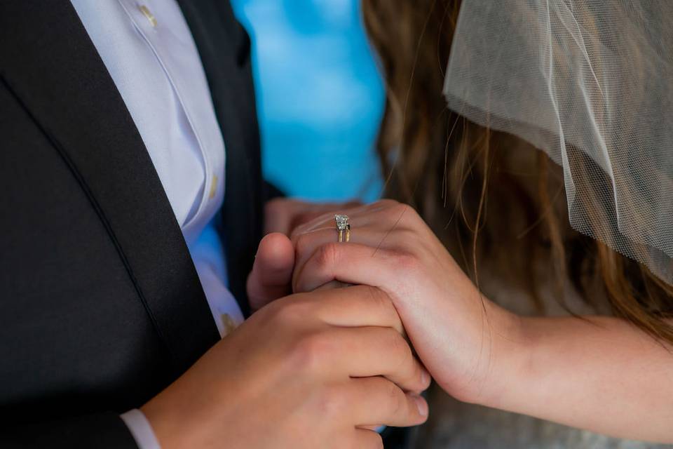 Close up of Wedding Ring
