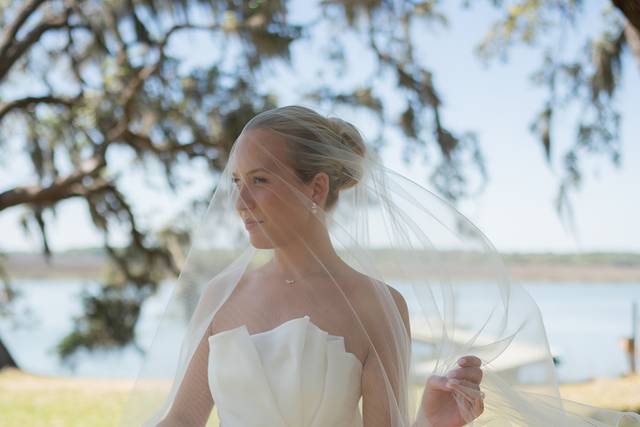 Bride at Orange grove