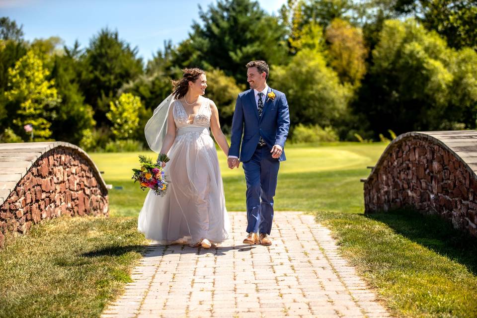 Wedding Day Stroll