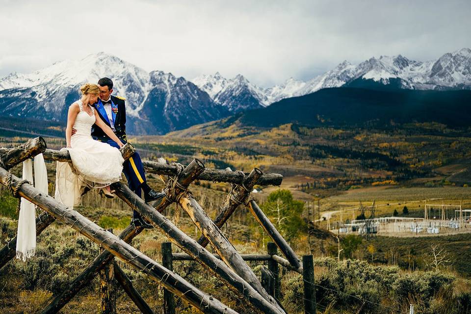 Trash the dress in Colorado