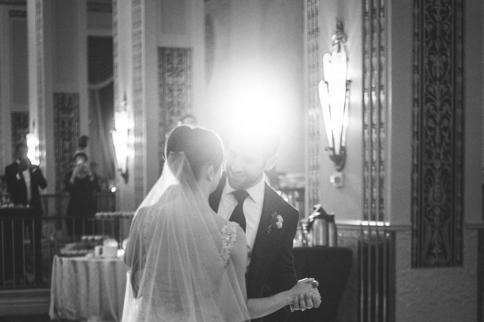 Couple dancing