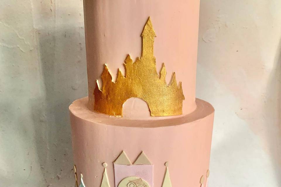 Small World theme cake