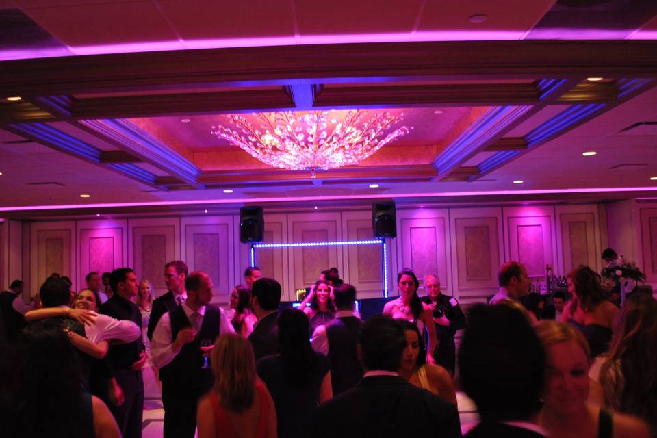 Guests' dancing