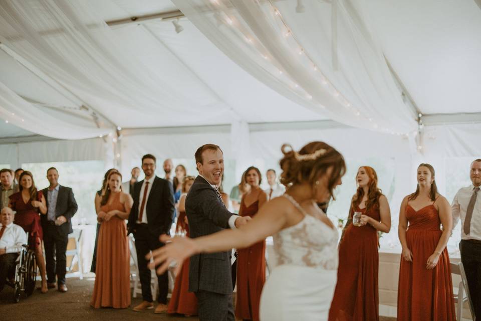 First dance flare