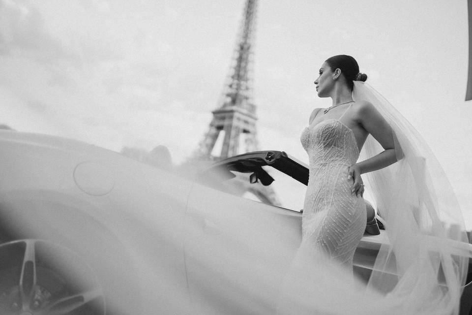 Paris Wedding Eiffel Tower
