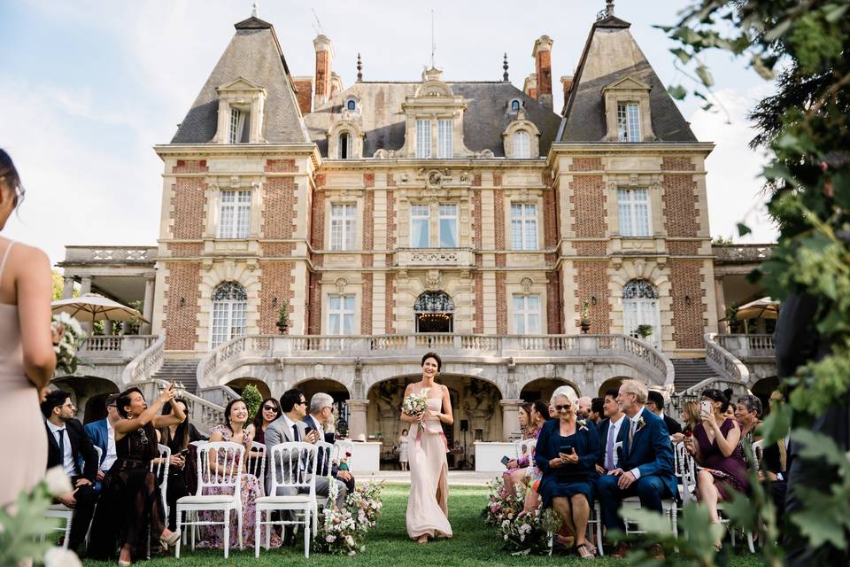 Wedding chateau bouffemont