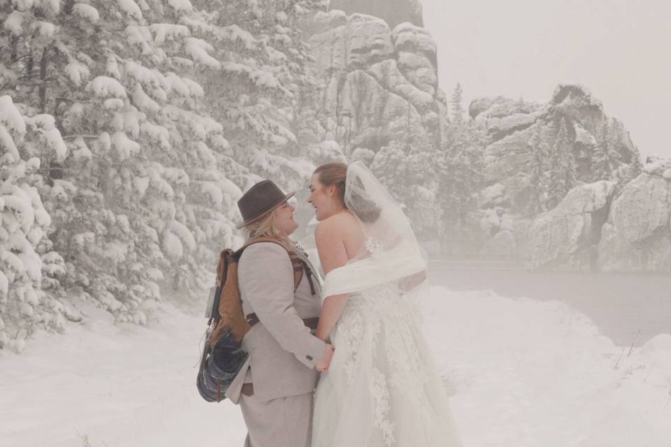 Winter wedding