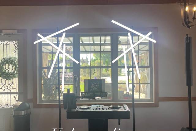 Upbeats tube light setup