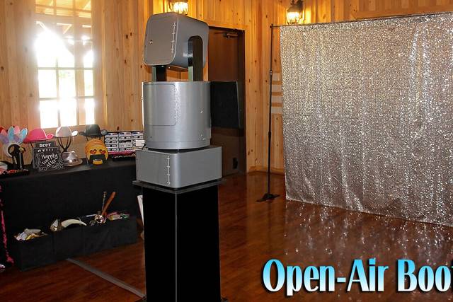 Photo booth setup