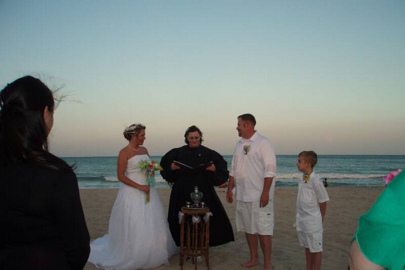 Beautiful Ft Lauderdale Beach. Jason and Marissa are a delightful couple! It was an honor to be a part of your wedding day!