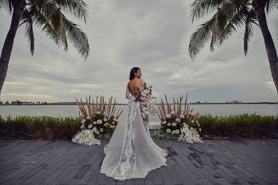 Wedding by the sea