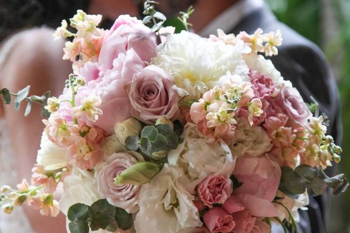 All the blush bouquet