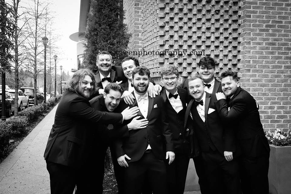 Chad & Groomsmen @Avalon Hotel