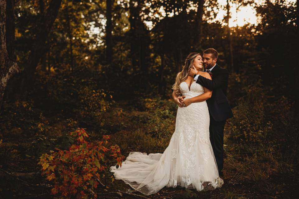 Fall wedding in CT