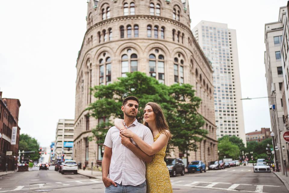 Couple in Boston