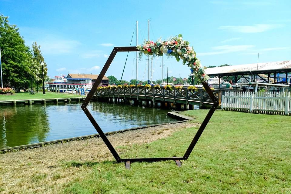 Hexagon Arch Rental