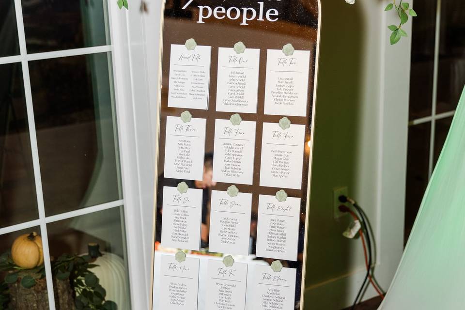 Seating chart