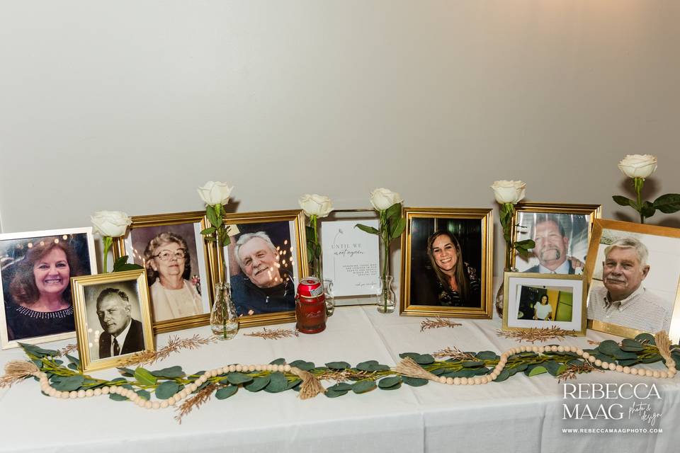 Memorial table