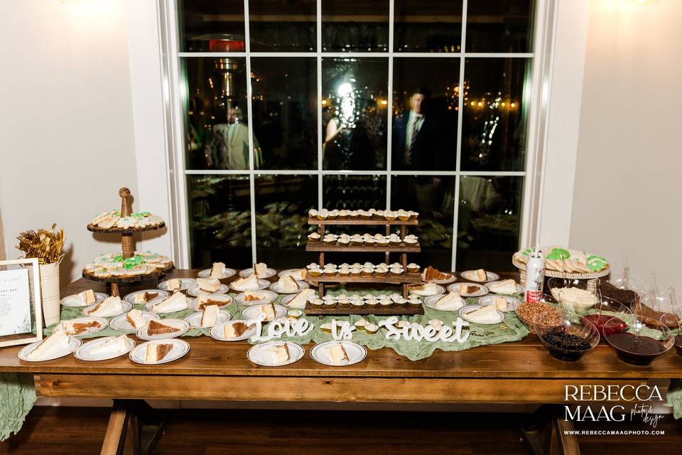 Dessert table