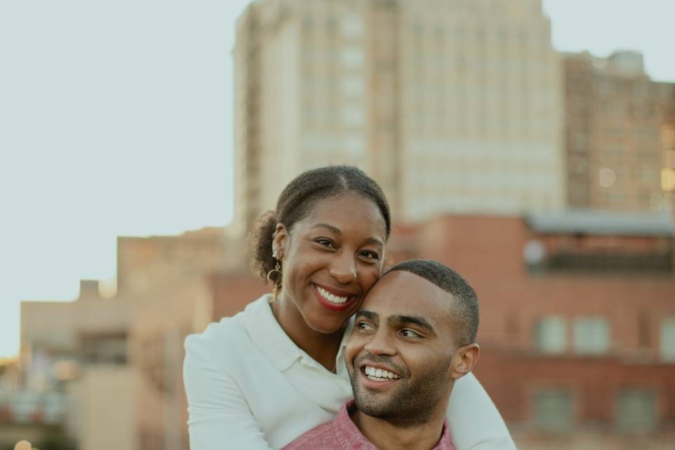 Rooftop hugs