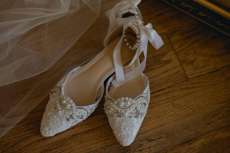Wedding dress details