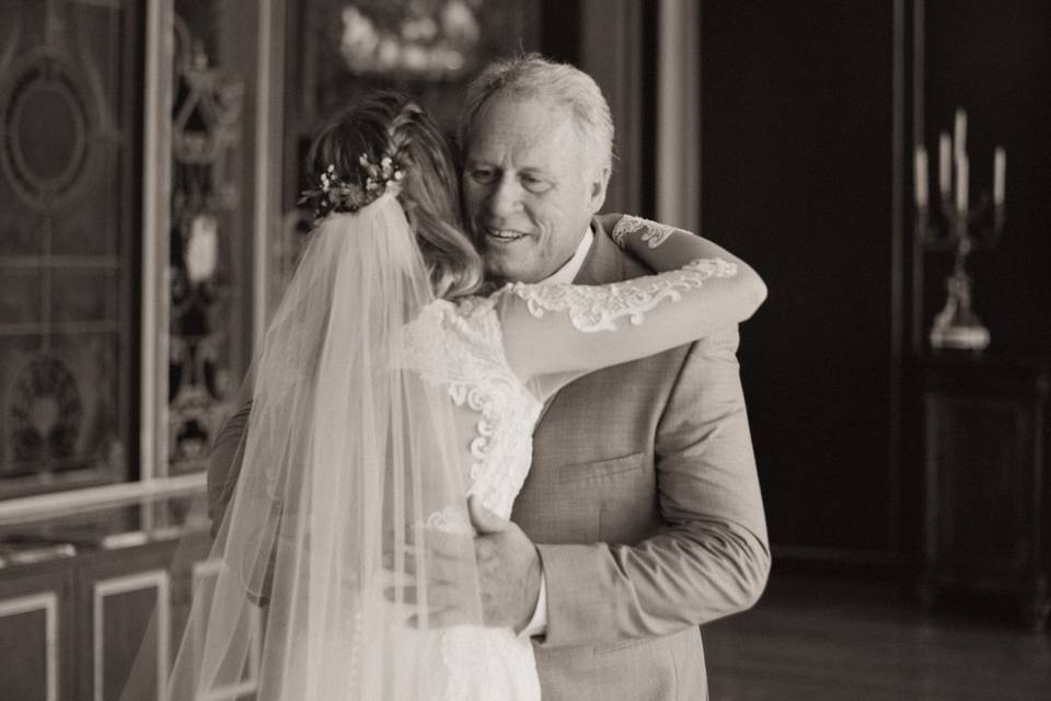 First look with dad