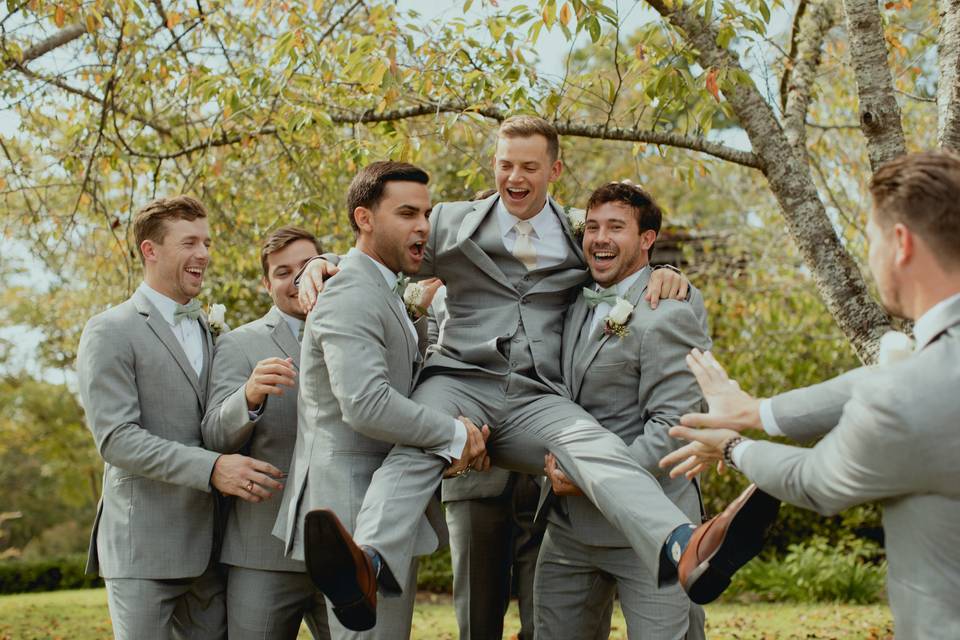 Wedding party pictures