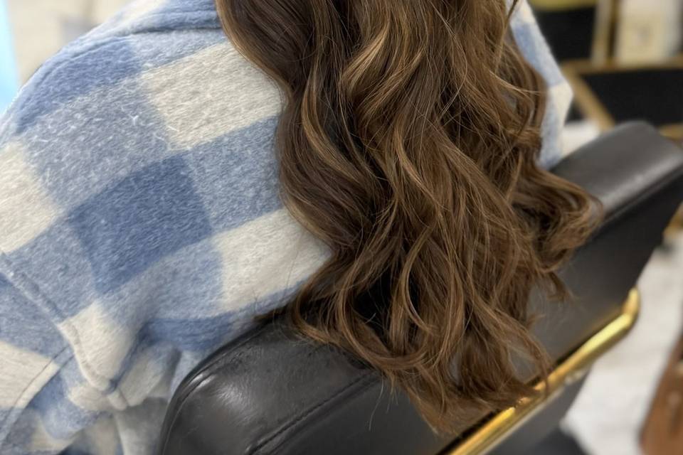 Half up