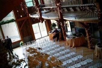 Wedding ceremony area