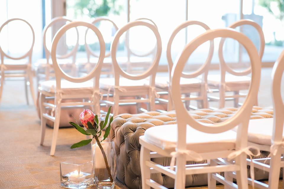 Beautiful ceremony seating