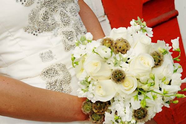 White bouquet