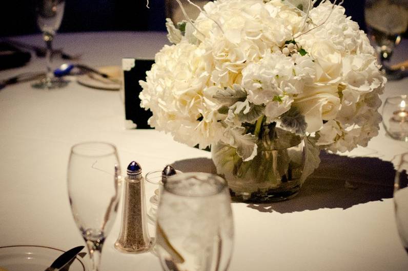 Short table centerpiece