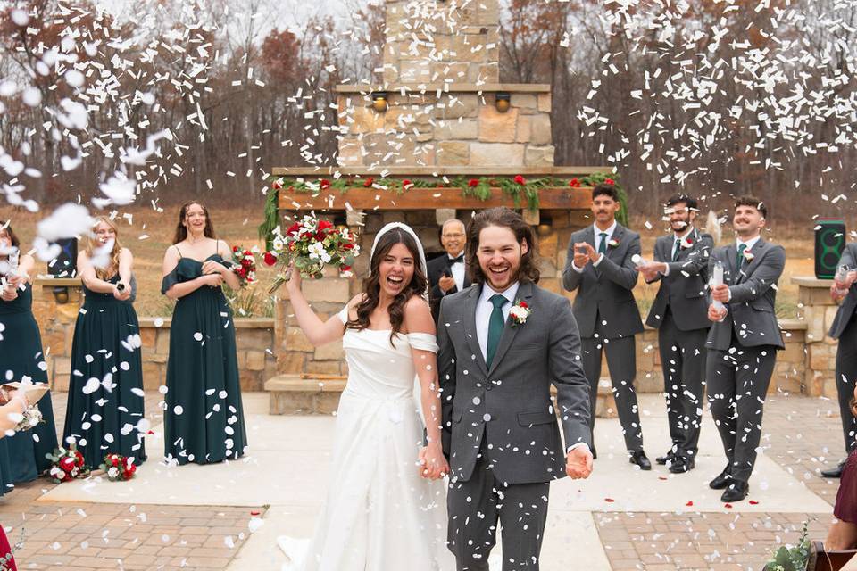 Ceremony Confetti Exit