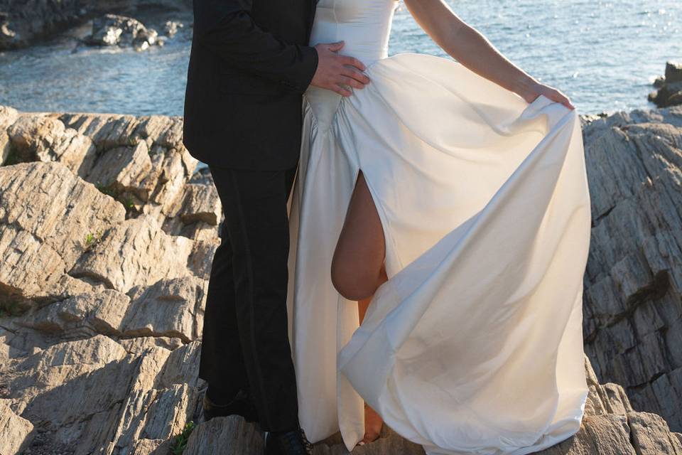 Shore Bride and Groom