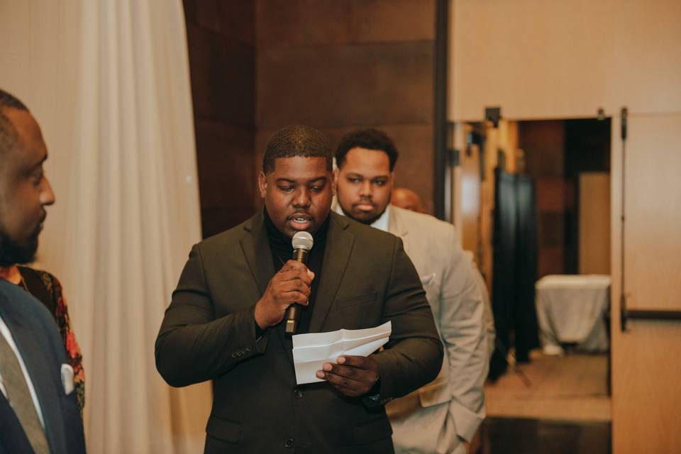 Wedding speeches