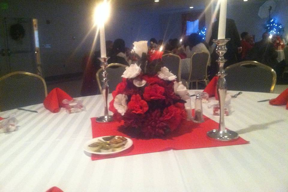 Flower centerpiece