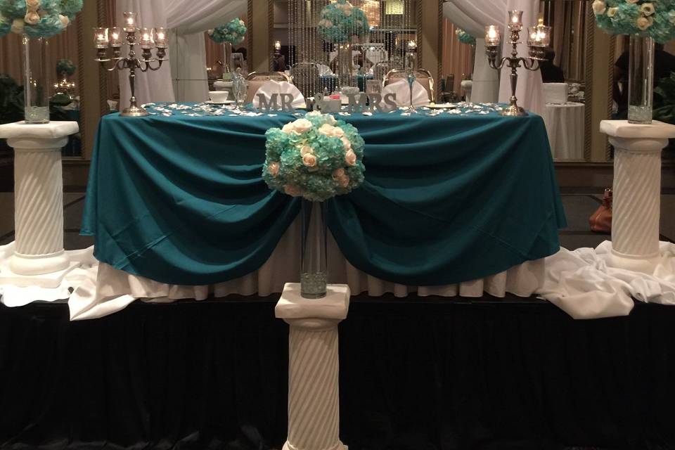 Sweetheart table