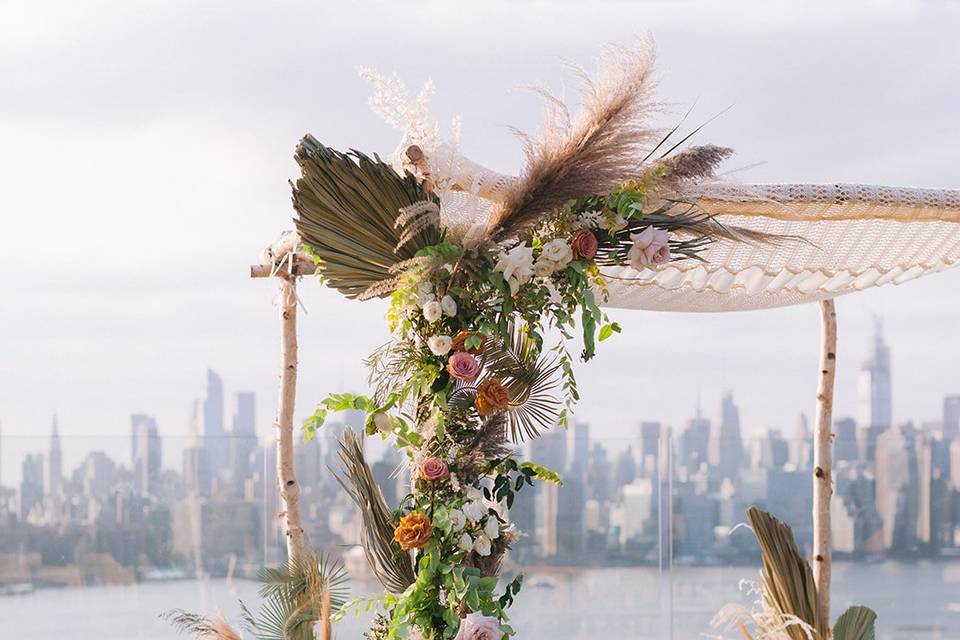 Ceremony with a view