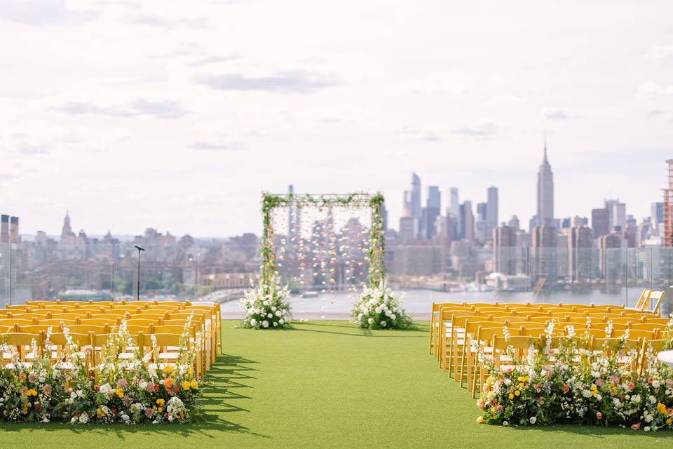 Rooftop Ceremony