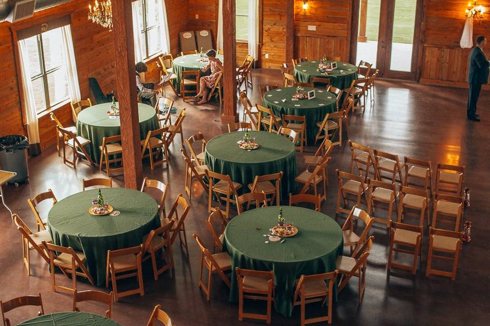 Rustic Wedding Set Up