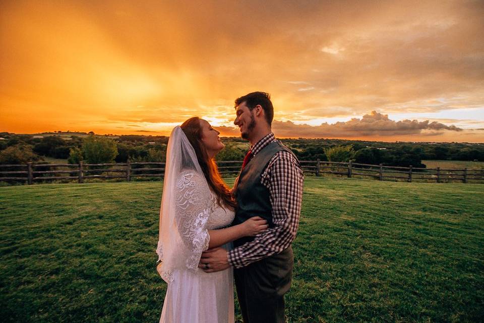 Sunset Wedding