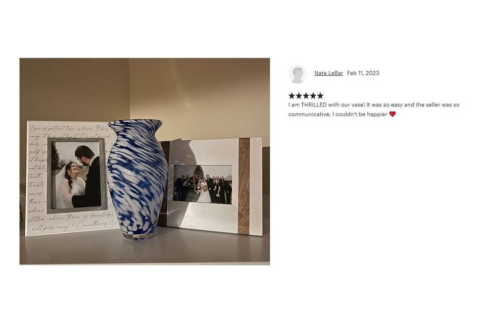Vase on Display